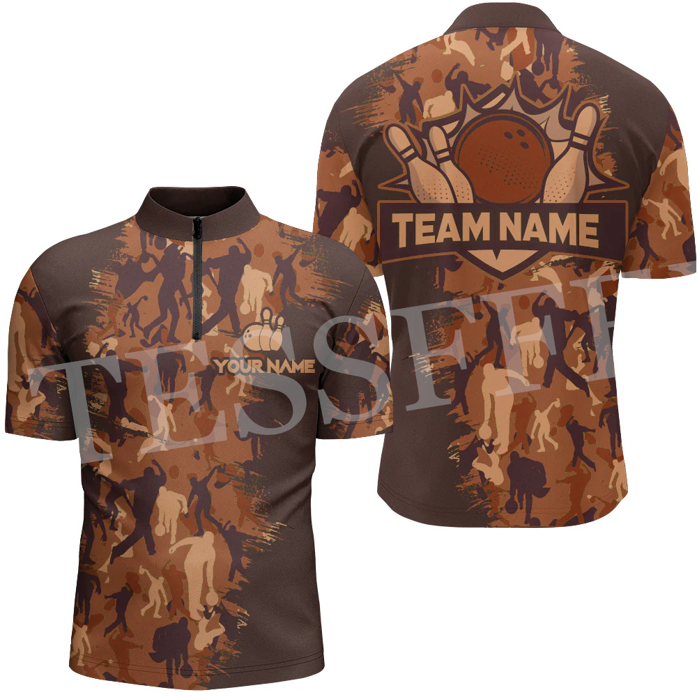 Custom Name Strike Bowling Fla - Short Sleeve Bowling Shirt Retro review and price