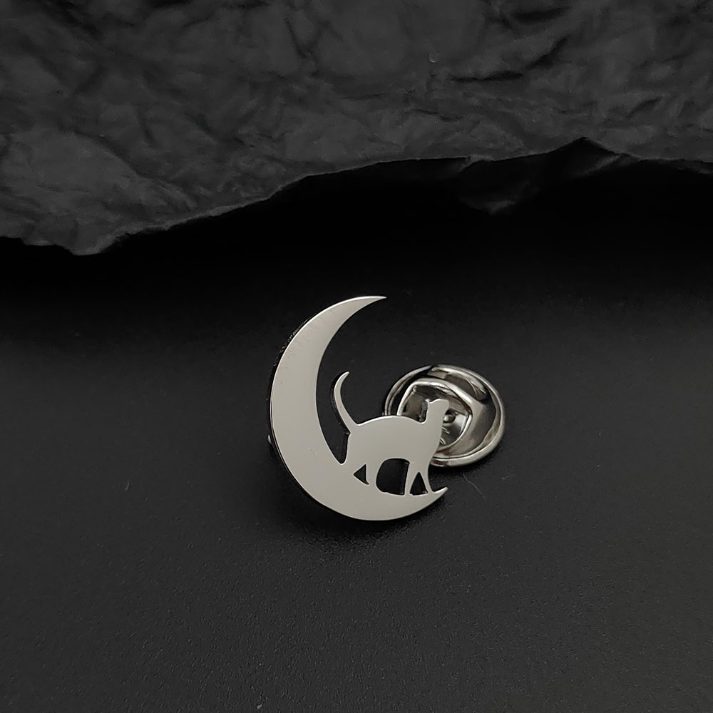 Creative moon cat silhouette s - Suits review and price