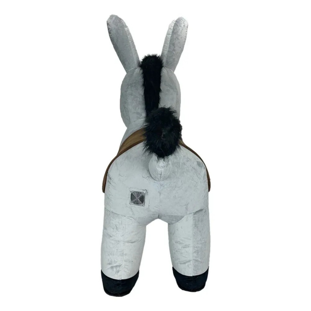 Inflatable Grey Donkey Mascot  - Suits review and price