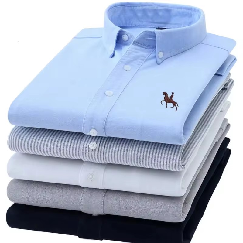 Plus 5XL 6XL Mens Oxford Shirt - Oxford Cotton Casual Shirt Business review and price