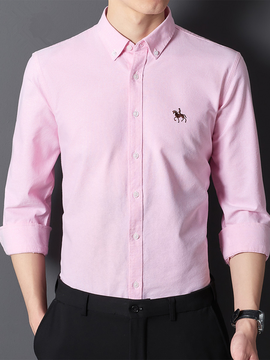 Plus 5XL 6XL Mens Oxford Shirt - Oxford Cotton Casual Shirt Business review and price