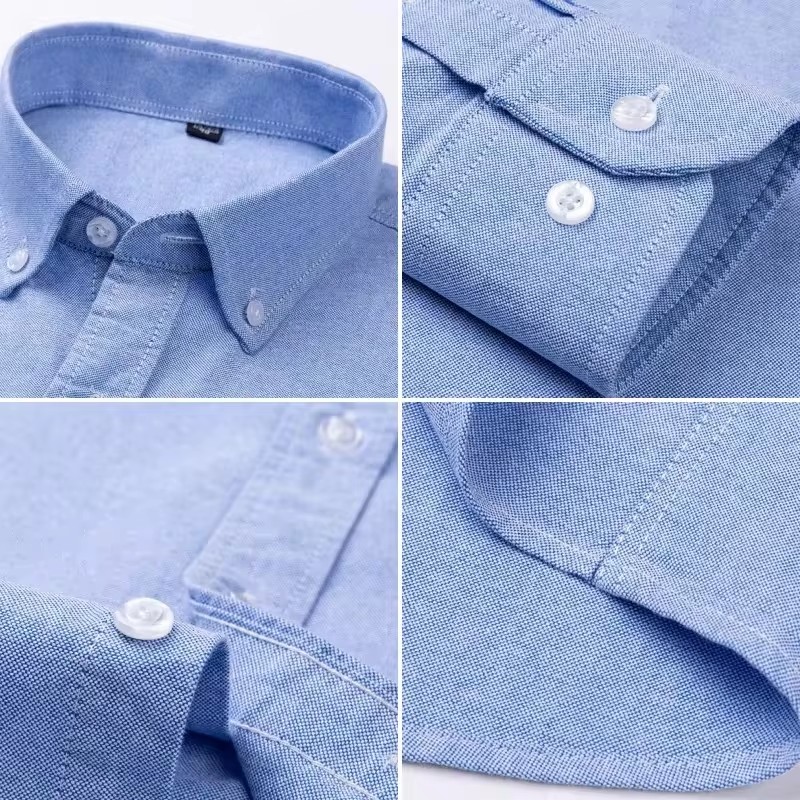 Plus 5XL 6XL Mens Oxford Shirt - Oxford Cotton Casual Shirt Business review and price