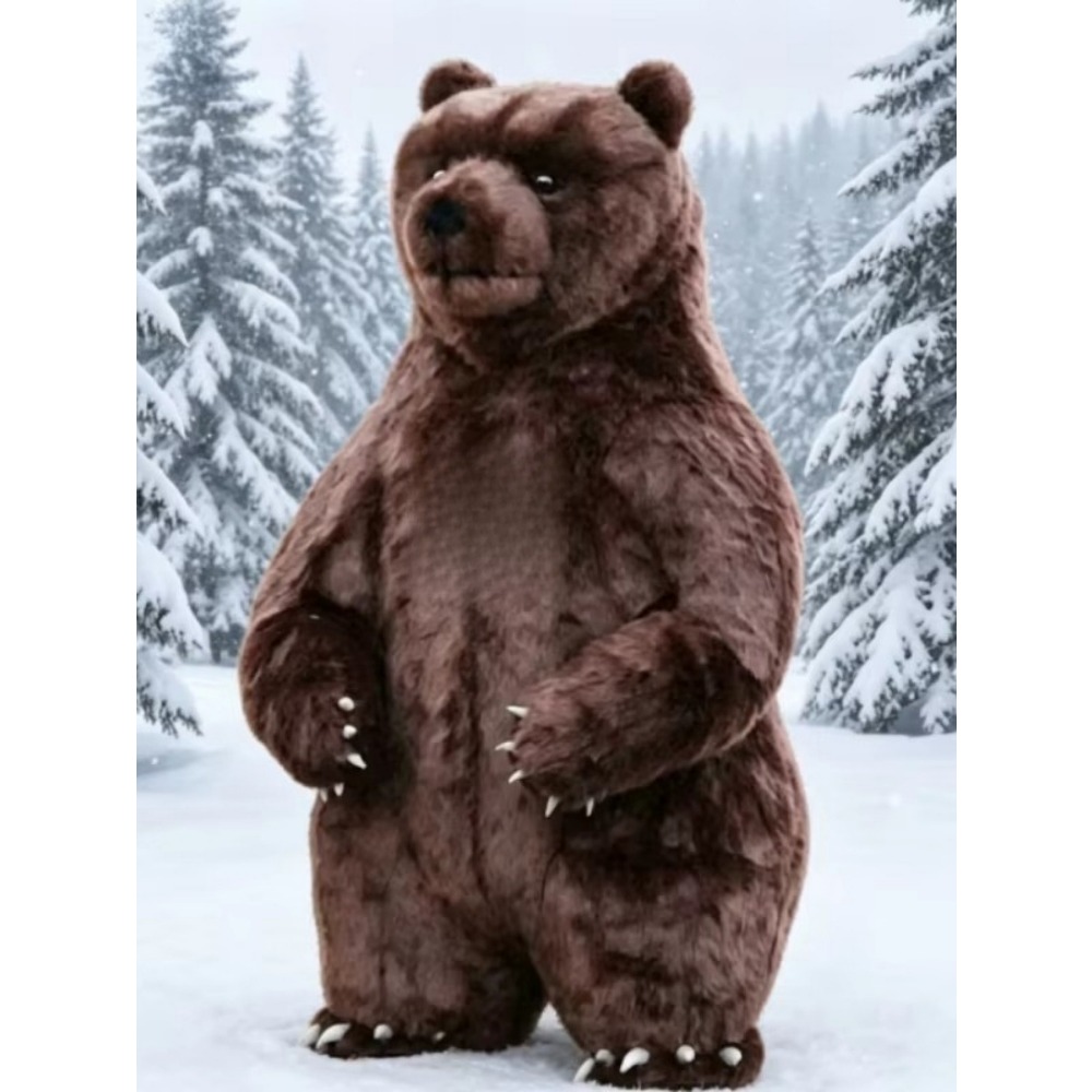 Inflatable Bear Mascot Costume - Suits review and price