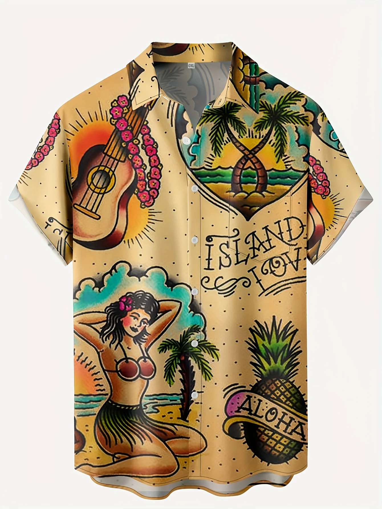 Multi Style Traditional Old Sc - Vintage Hawaiian Floral Shirt review and price